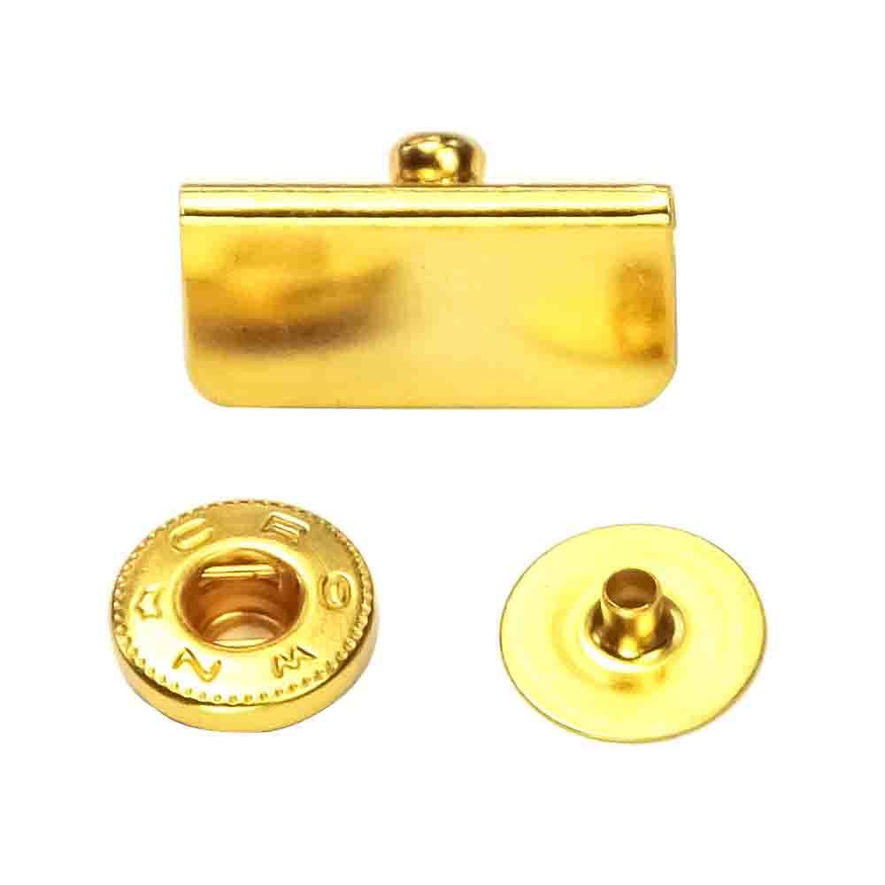 Amazon.co.jp: ヘリドメホック 604 ゴールド 20mm 幅 約20mm 真鍮
