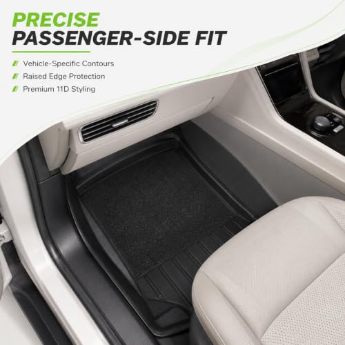 Image of EV MASTER 11D Car Floor Mats for MG Windsor EV Hybrid (2026 Onwards) Complete Set | Anti Slip Full Coverage Premium Luxury Mats | Washable Waterproof All Weather Car Floor Mats