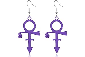 Punk Personalized Cartoon Music Note Earrings for Music Lovers