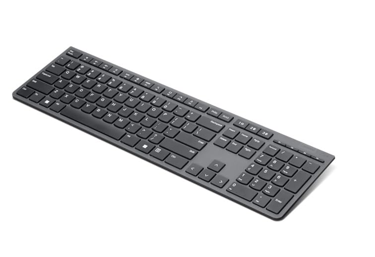 Lenovo Tastiera Bluetooth wireless multi-dispositivo, collega fino a 3
