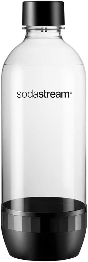 SodaStream Jet Sparkling Water Maker Starter Kit, Black and Silver