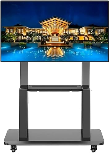 Soporte universal móvil de piso para TV 32-75 pulgadas miniatura 1