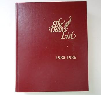 The National Dean's List 1985-1986, Vol. 1
