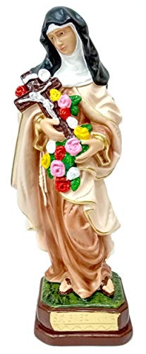 Imagem De Santa Terezinha Do Menino Jesus Gesso 30cm