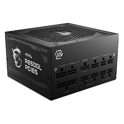 MSI MAG A850GL 850W Power Supply Unit Cover