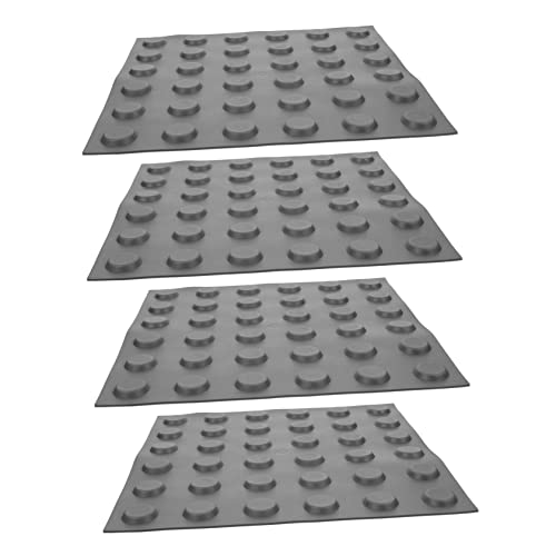 MUSISALY Convenient Blind Boards for Outdoor 4 Sheets of Patio Floor Stickers Walkway Blind Bricks