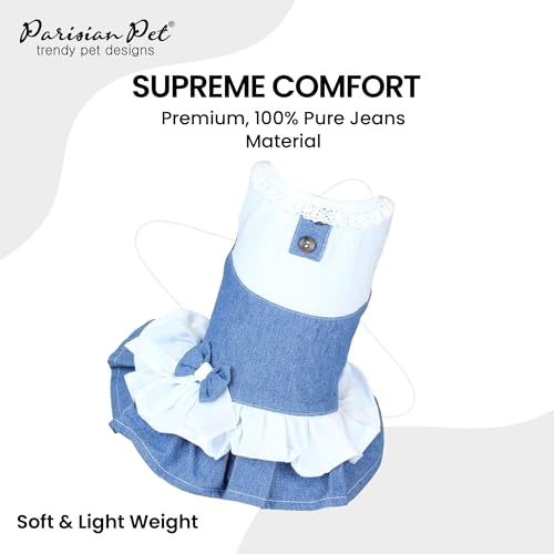 Parisian-Pet-Dog-Dress-Spring-Dog-Overall-Dress-Lightweight-and-Fashionable-Dog-Summer-Dress-Dog-Clothes-Sleeveless-Dog-Outfit-Dog-Overalls-for-Small-Dogs-Girl-S Parisian Pet Dog Dress Spring Dog Overall Dress Lightweight and Fashionable Dog Summer Dress Dog Clothes Sleeveless Dog Outfit Dog Overalls for Small Dogs Girl S