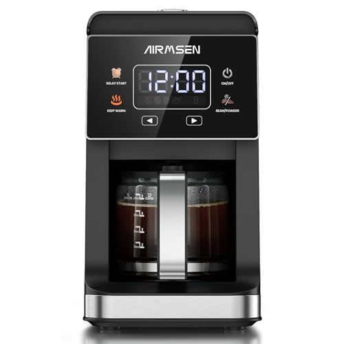 AIRMSEN Grind & Brew Coffee Maker - 5 Cup