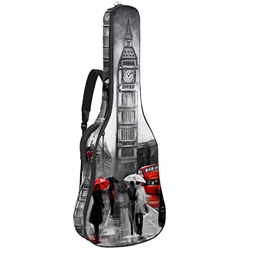 Hondank Housse de transport étanche pour guitare avec bandoulière réglable Texture rayée rétro, Multicolor 04, 42.9×16… - Les Beatles, Paul McCartney, John Lennon, RIngo Starr, George Harrison Hondank Housse de transport étanche pour guitare avec bandoulière réglable Texture rayée rétro, Multicolor 04, 42.9x16…