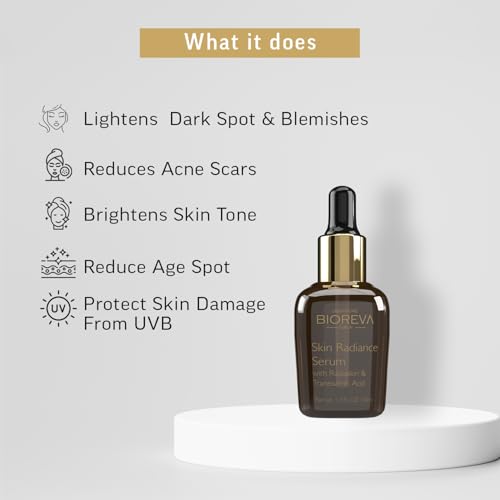 Image of Radiance Face Serum for Brightening & Glowing Skin, Helps Reduce Appearance of Dark Spots & Acne Scars, Promotes Even Skin Tone, 30 ml