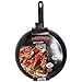 Mirro A7970784 Get A Grip Aluminum Nonstick 12-Inch Fry Pan / Saute Pan Cookware, Black