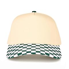 Green Checker/Beige