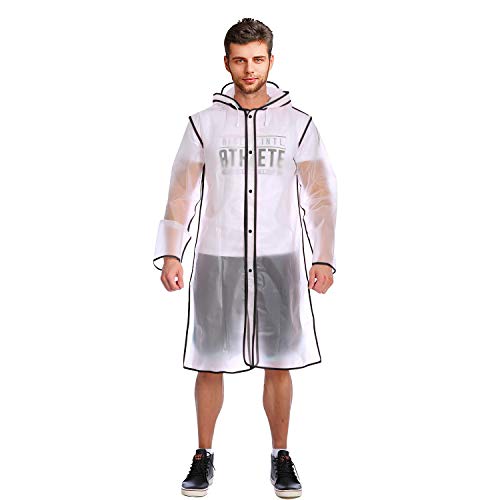 clear plastic jacket mens