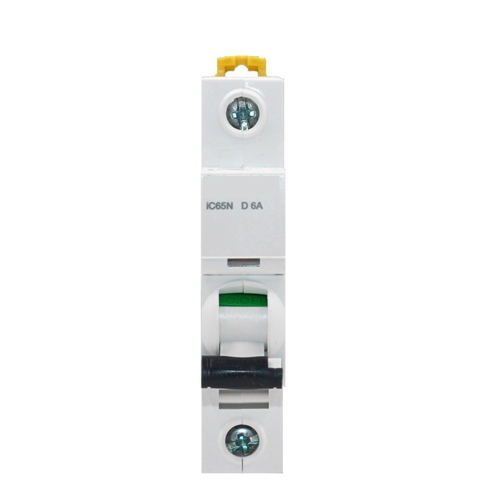 Mini disyuntor eléctrico IC65N de 1 polo interruptor automático magnetotérmico 10A 3