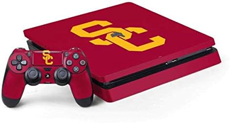 Skinit Decal Gaming Skin Compatible with PS4 Slim Bundle - Officially Licensed University of Southern California USC Design