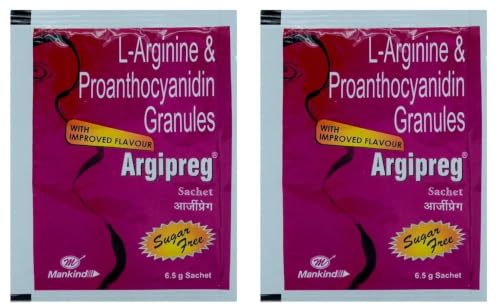 Mankind Argipreg L Granules Sugar Free - L-Arginine & 6.5 g - Image 2