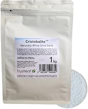 Trustleaf 1kg Bag of Decorative White Silica Sand - Art and Crafts, Aquariums