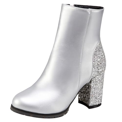 Bottines femme talon bloc confortables pour pieds sensibles du 32 au 48
