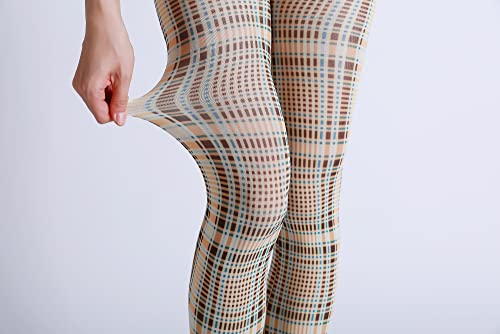Image of Sahabowi Women Tights, Sheer High Waist Pantyhose, Vintage Control Top Stockings, Siwa 4