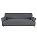 Obstal Stretch Spandex Sofa Cover, 3 Seat Couch Covers for Living Room, Non Slip Sofa Slipcover with Elastic Bottom, Sofa Couch Coverings Furniture Protector for Dogs, Cats, Pets, and Kids