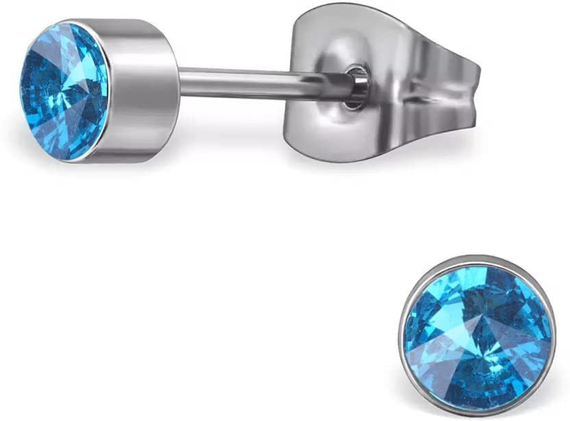 See full amazon price history chart for Via Mazzini No-Tarnish No-Rusting 6mm Aquamarine Blue Crystal Stud Earrings For Women, Men, Girls ANd Boys (ER2122) Via Mazzini No-Tarnish No-Rusting 6mm Aquamarine Blue Crystal Stud Earrings For Women, Men, Girls ANd Boys (ER2122) (B0BT9Y9WQD) Amazon Price History, Amazon Price Tracker