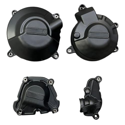 Couvercle protection moteur moto premium look fibre de carbone pour MT-09 FZ-09