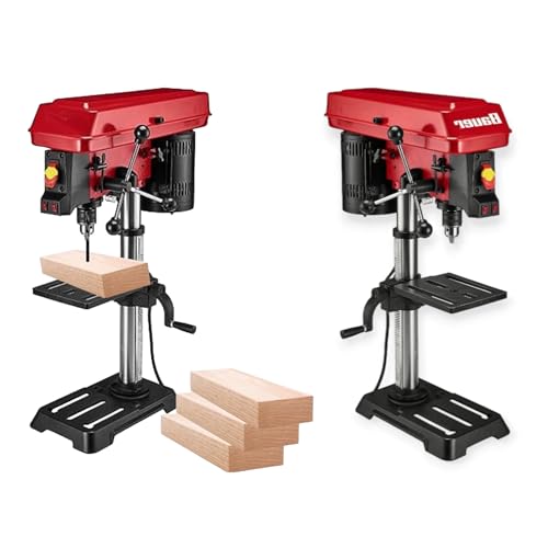 NEW!! Bauer-Compatible Bench Drill Press with Light: The Ultimate Tool for Your Workshop (10 in., 5-Speed Bench Drill Press with Light)
