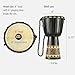 Meinl Percussion HDJ1-S Headliner Rope Tuned Djembe Congo Series 8-Inch Small