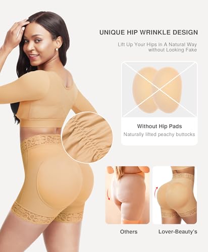 Image of Lover-Beauty Butt Lifting Shapewear Tummy Control Faja Shorts Body Shaper