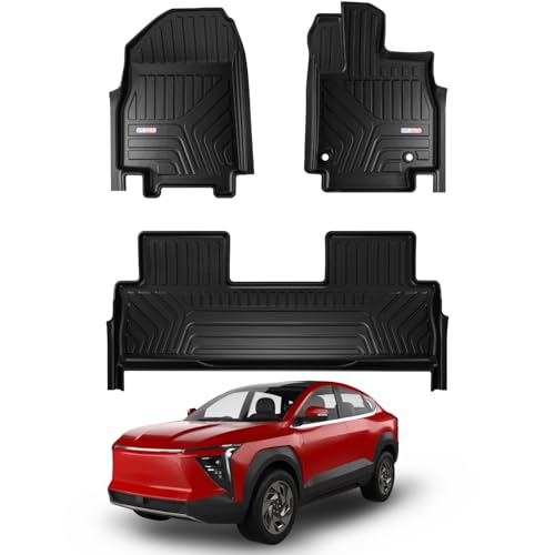 Image of Car Floor Mat for XEV 9E (All Models) Custom Fit, Heavy Duty & Anti-Slip 3D TPE Floor Mat | Easy to Clean, All Weather Resistant, Waterproof & Dustproof Car Foot Mat for XEV 9E