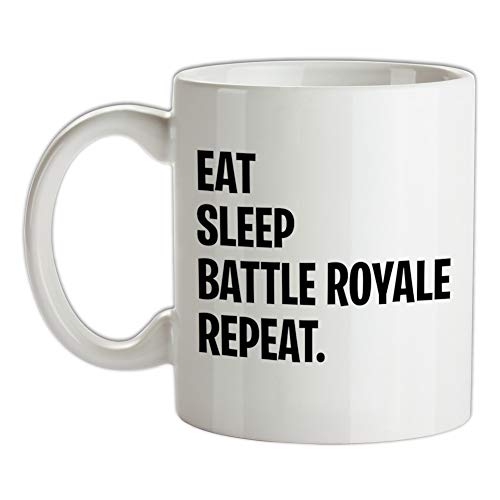 Eat Sleep Battle Royale Repeat Keramiktasse für Kaffee/Tee, 284 ml