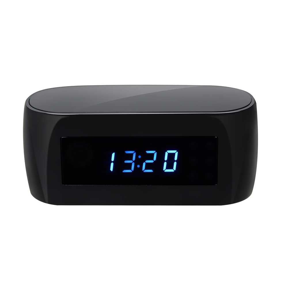 SAFETYNET HD 4K Hidden Camera Clock, Clock Camera Hidden Cam with Motion Detection Wi-Fi Remote Viewing, Hidden Camera Alarm Clock, Nanny Cam Hidden Cameras for Home Security Indoor Cam