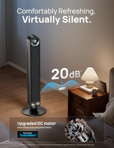 DREO 9-Speed Ultra-Quiet Tower Fan