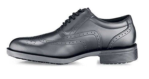 Zapatos Antideslizantes Para Hombre Shoes For Crews - Modelo Cater II, Negros Y Resistentes Al Agua
