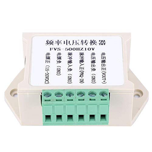 Walfront Frequency to Voltage Converter with Shell 0~500Hz to 0~10V Converter Module -500Hz10V Converter