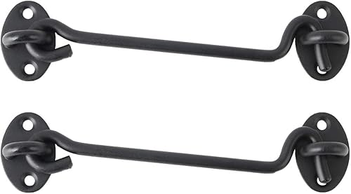 Cerraduras de puerta internas, limitador de puerta, gancho y pestillo de puerta, cerradura de gancho de puerta, gancho de cabina de 16 pulgadas,