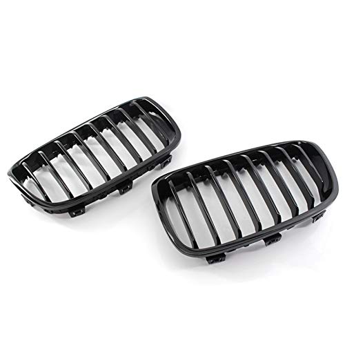 Grilles de rein calandre avant noir brillant BMW F20 F21 série 1 2011 2012 2013 2014
