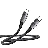 BRENDAZ USB4 USB C to USB C Cable, 240W, USB 4.0, 40Gbps Data Sync, 8K Video [USB-IF Certified] Fast Charging, Compatible with Thunderbolt 4, 3, MacBook, iPhone 17,16, SSD, USB C Monitors, 3.3ft