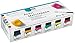Produktbild Kreul 75601 - Acryl Mattfarben im Color Living Set , cremig deckende, schnelltrocknende Farbe auf Wasserbasis, für viele verschiedene Untergründe geeignet, 6 x 20 ml Farbe und ein Pinsel
