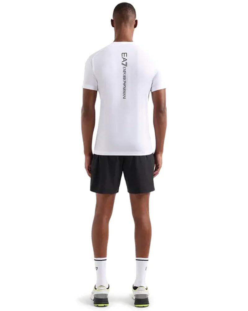 EA7 Uomo Set Maglietta e Pantaloncini Ventus 7, Multicolore