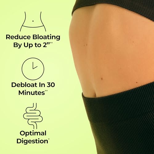 HUM Flatter Me Digestive Enzymes for Women & Men, Digestive Health Bloating Supplement with Ginger & Peppermint Leaf, Fast Acting Anti Bloat Pills Multi Enzyme for Debloating, Vegan, 60 Capsules - Image 4