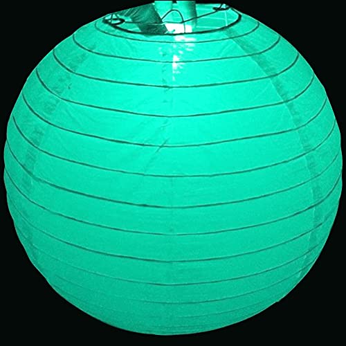 Acmee Non-Blinking Led Balloon Light, Led Party Lights,Led Paper Lantern Light, Led Mini Light For Party Or Wedding Decoration (Green, Pack Of 12) #TOP3