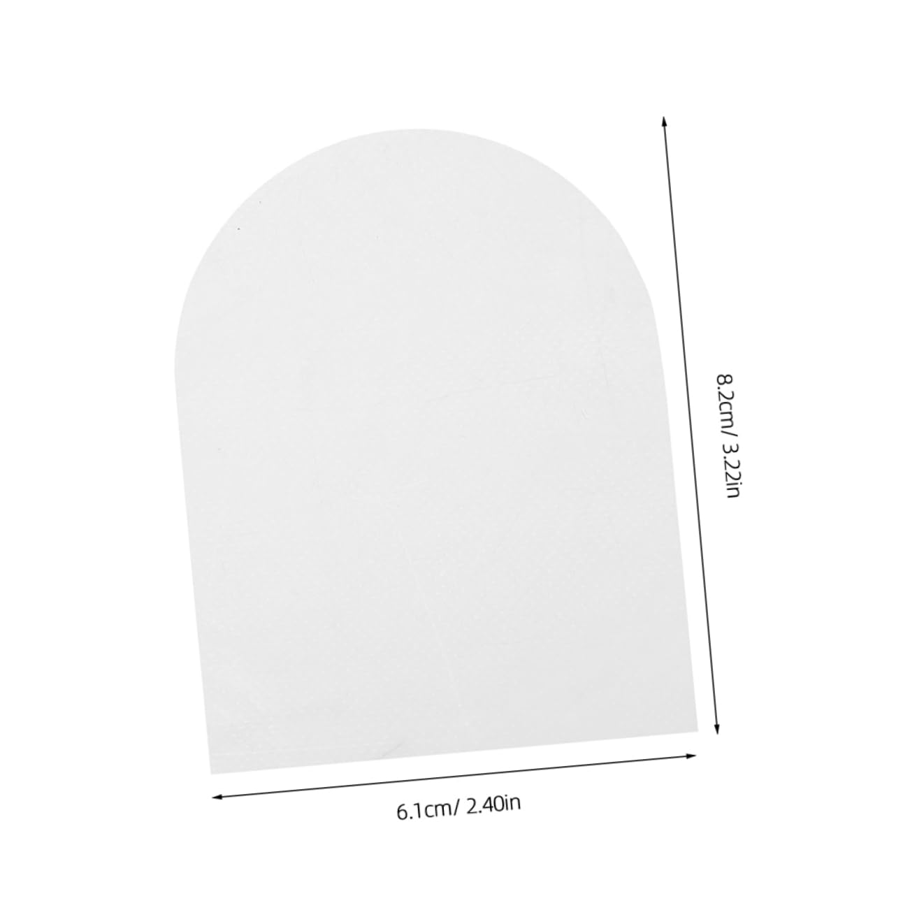 COLLBATH Disposable Tongue Protectors 30 Pcs Bitter Taste Prevention Tongue Sleeve Tape