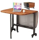 Cact - Juego de mesa de cocina plegable con sillas, ahorro de espacio, para interiores y exteriores, para el trabajo, el estudio y las comidas familiares, diseño elegante y versátil