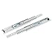 Uxcell Full Extension Ball Bearing Telescopic Slide Rail, 9-Inch, Pair