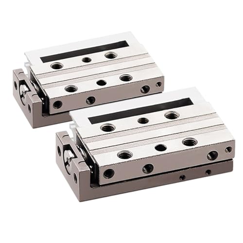 Glissière de précision pneumatique MXJ6-10C pour un micro-positionnement sans jeu