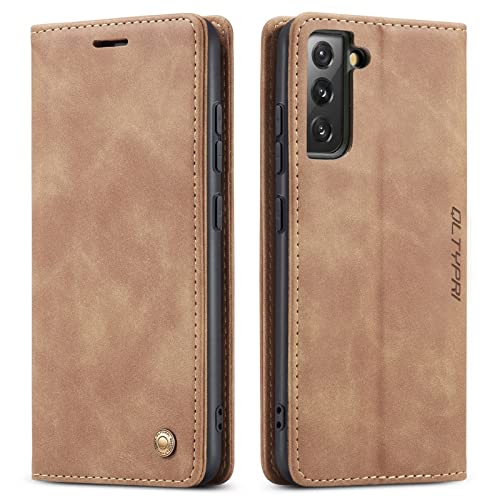 Housse Samsung S22 vintage marron idéale pour vos déplacements