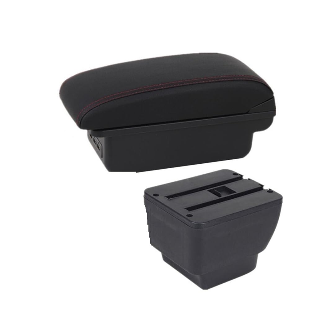 AIERDEYP Car Armrest Box For Mazda 2 Demio Car Armrest Box