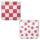 【Taille portable】vous recevrez 2 mini porte-monnaie de différentes couleurs. Compact mais assez petit pour être mis dans votre poche, sac à main, sac à main ou tiroir de voiture. Dimensions : 11,7 x 10,9 cm.
