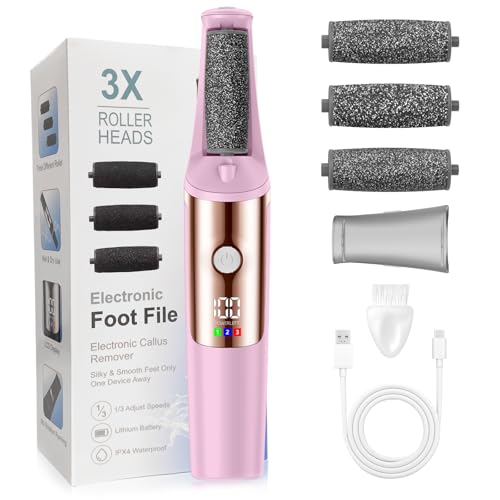 Éliminateur de callosités pour pieds rechargeable contre la corne épaisse